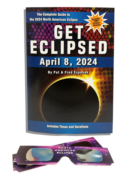 Solar Eclipse Information Book (with 2 Solar Eclipse Glasses)