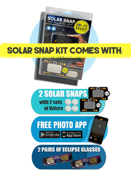 Solar Snap Eclipse Phone Protection (Includes Free App)